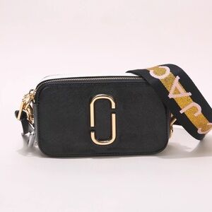NWT Marc Jacobs The Snapshot Camera Bag Black
